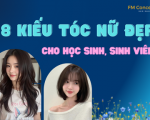 8 Kiểu tóc nữ đẹp cho học sinh, sinh viên