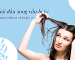 Gội đầu xong vẫn bị bết? Nguyên nhân và cách khắc phục hiệu quả để mái tóc luôn sạch khỏe