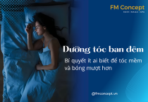 Dưỡng tóc ban đêm – Bí quyết ít ai biết để tóc mềm và bóng mượt hơn