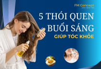5 Thói Quen Buổi Sáng Giúp Tóc Khỏe, Bóng Mượt Tự Nhiên 
