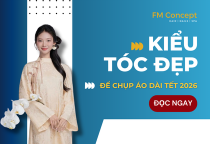 Kiểu Tóc Đẹp Để Chụp Áo Dài Tết 2026 