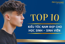 Top 10 kiểu tóc nam đẹp cho học sinh, sinh viên – Gọn gàng, nam tính và đúng chuẩn
