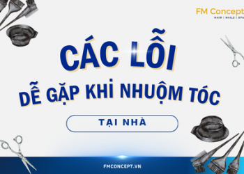 Các lỗi thường gặp khi nhuộm tóc tại nhà