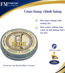 Kem cạo râu Reuzel Shave Cream Cao cấp