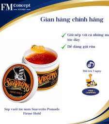 Sáp Vuốt Tóc Suavecito Firme Hold Pomade 113g