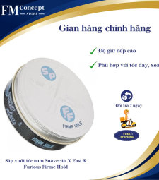 Sáp vuốt tóc nam Suavecito X Fast & Furious Firme Hold cao cấp chính hãng