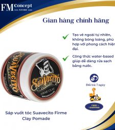Sáp vuốt tóc Suavecito Firme Clay Pomade 
