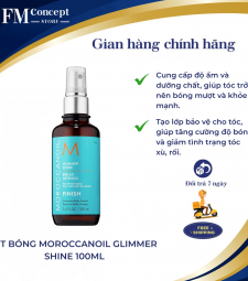 XỊT BÓNG MOROCCANOIL GLIMMER SHINE 100ML