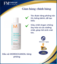 Dầu xả MOROCCANOIL tăng phồng - 250ml