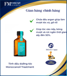 Tinh dầu dưỡng tóc Moroccanoil Treatment 30ml