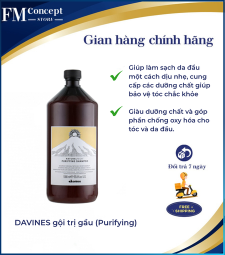 Dầu Gội Trị Gàu Davines Purifying Shampoo