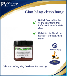 Dầu xả trường thọ Davines Renewing