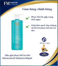 Dầu gội phục hồi hư tổn Maroccanoil Moisture Repair dành cho tóc yếu và hư tổn 500ml