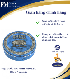 Sáp Vuốt Tóc Nam REUZEL Blue Pomade