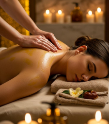 Massage trị liệu + đắp thuốc thảo dược