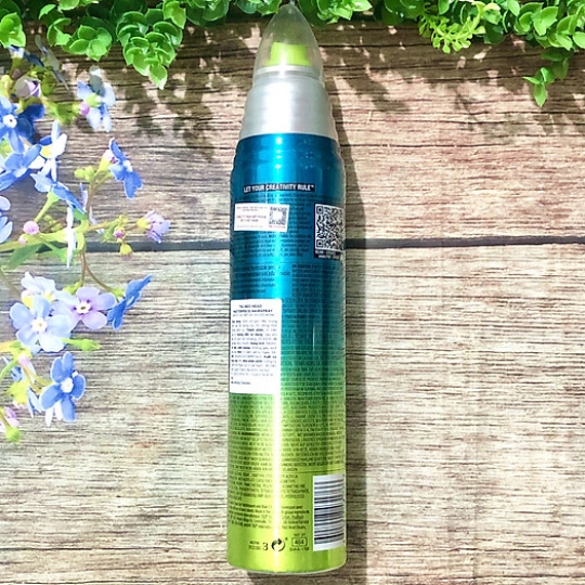 Gôm xịt tóc Tigi Bed Head Masterpiece – 340ml, giữ nếp, ngăn ngừa độ ẩm.