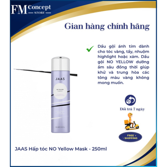 JAAS Hấp tóc NO Yellow Mask - 250ml