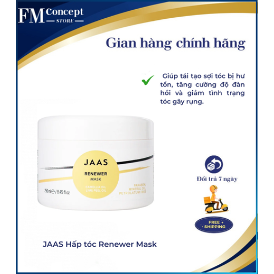 JAAS Hấp tóc Renewer Mask -250ml