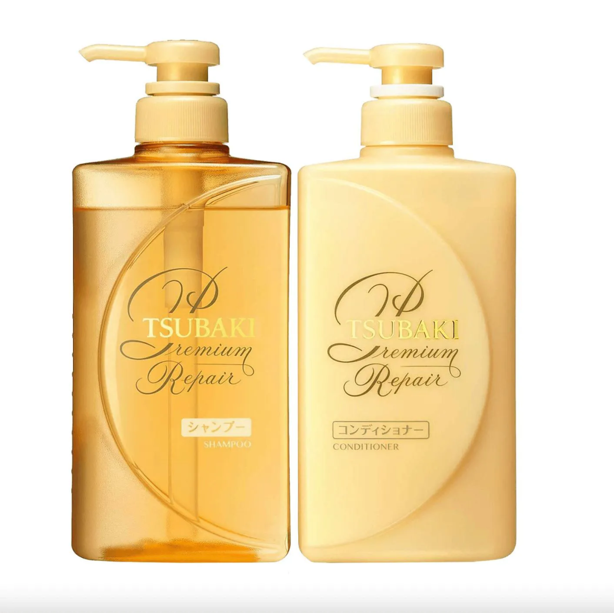 Cặp gội xả Tsubaki Premium Repair (Vàng)