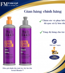 Cặp gội xả TIGI Serial Blonde cho tóc tẩy hư tổn  Cặp gội xả TIGI Serial Blonde cho tóc tẩy hư tổn