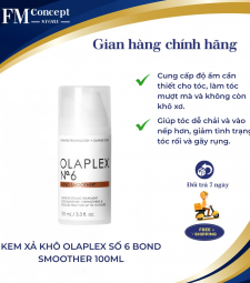 KEM XẢ KHÔ OLAPLEX SỐ 6 BOND SMOOTHER 100ML KEM XẢ KHÔ OLAPLEX SỐ 6 BOND SMOOTHER 100ML